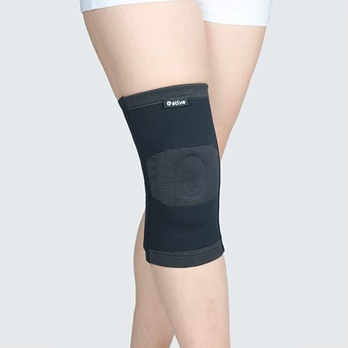 Elastic Knee Support (Spring Stabilize + TPR Pad)